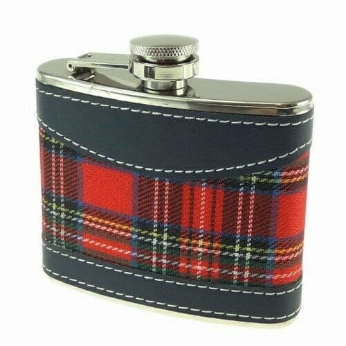 4oz Royal Stewart Tartan Hip Flask