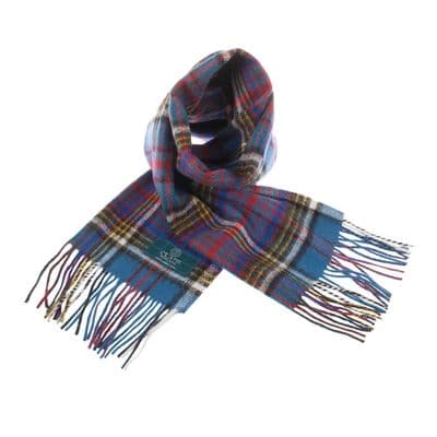 Anderson Modern Tartan Pure Lambswool Scarf