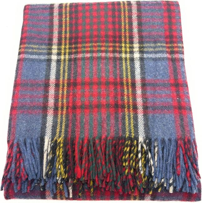 Anderson Modern Tartan Wool Blanket