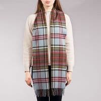 Anderson Weathered Tartan Lambswool Scarf | Made in Scotland