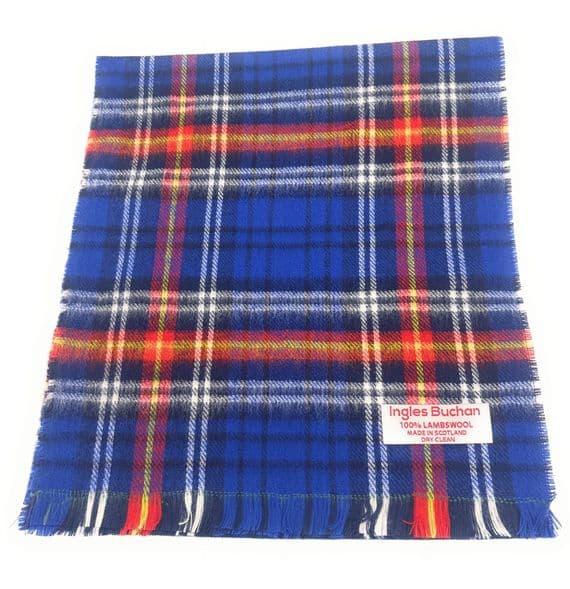 Army Lambswool Tartan Scarf | Highland Tweed