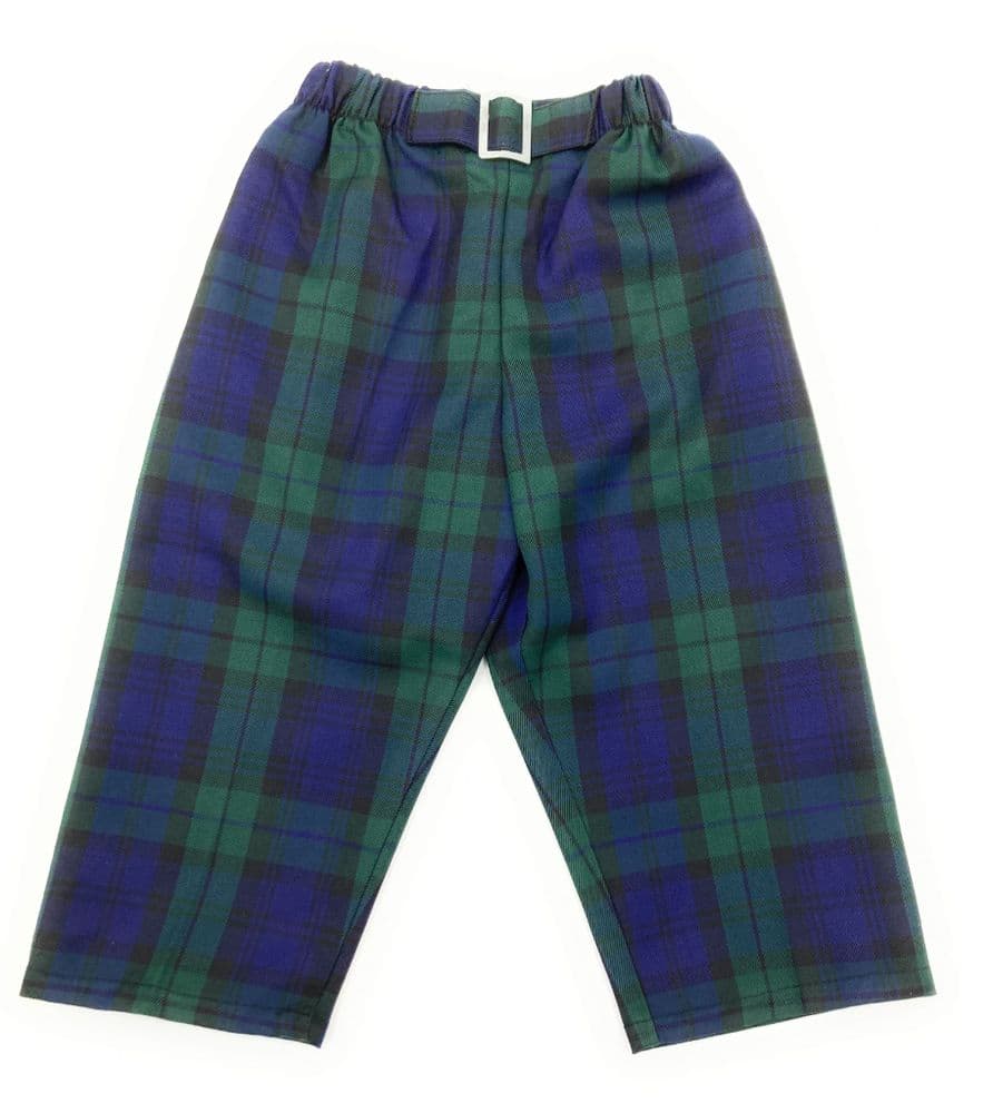 Boys Black Watch Tartan Trousers