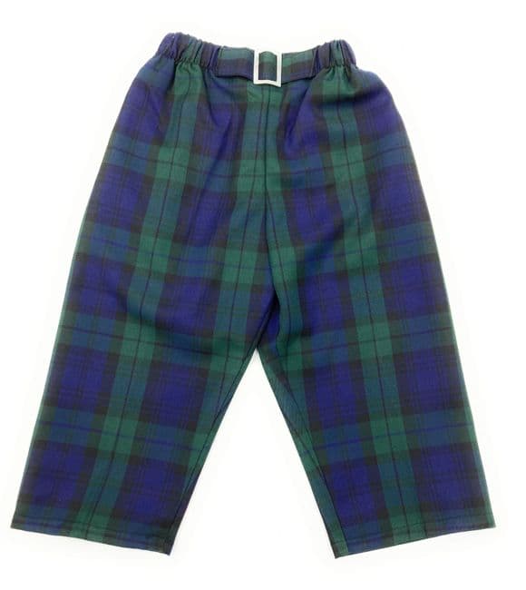 Boys Black Watch Tartan Trousers