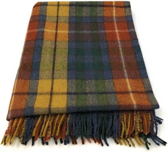Buchanan Antique Tartan Wool Blanket