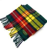 Buchanan Modern Pure Lambswool Tartan Scarf