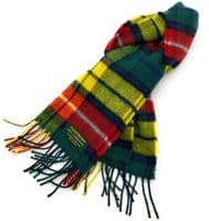 Buchanan Modern Pure Lambswool Tartan Scarf