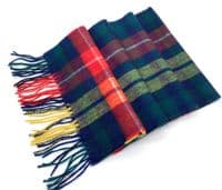 Buchanan Modern Tartan Scarf | Highland Tweed