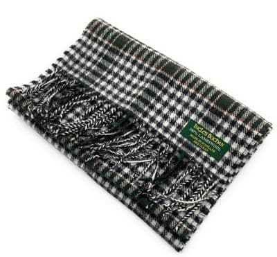 Burns Check Tartan Scarf | Pure Lambswool