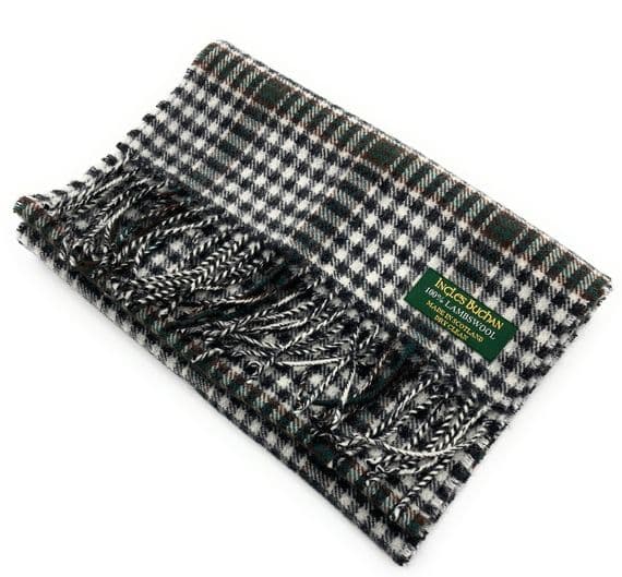 Burns Check Tartan Scarf | Highland Tweed
