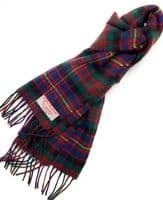 Cameron of Erracht Lambswool Tartan Scarf | Highland Tweed