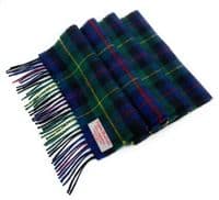 Farquharson Modern Tartan Scarf | Highland Tweed