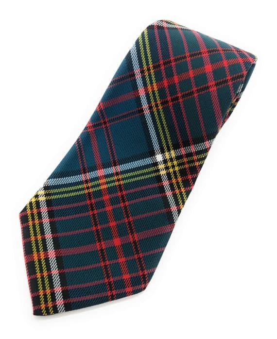Gents Anderson Modern Tartan Tie | Scottish Tartan Tie