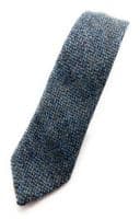 Blue Fleck Harris Tweed Tie | Made in Scotland