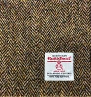 Brown Herringbone Harris Tweed Tie | Made in Scotland