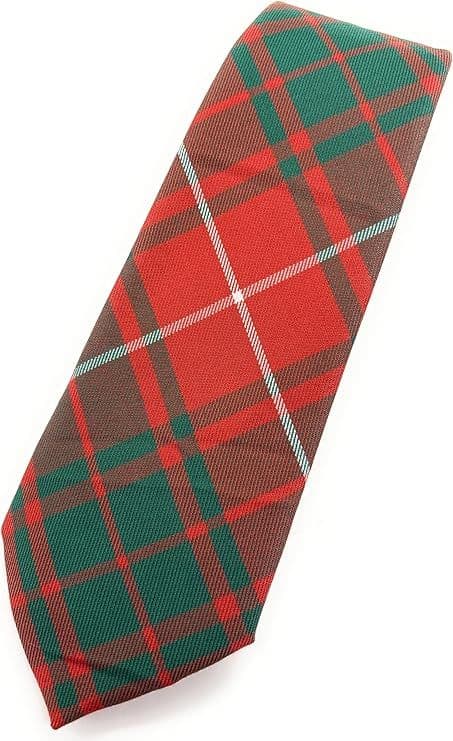 Gents Bruce Ancient Tartan Tie | Scottish Tartan Tie