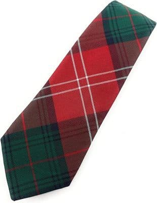 Gents Chisholm Tartan Tie | Classic Scottish Tartan Neck Tie