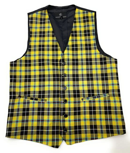 Gents Cornish National Tartan Six Button Waistcoat
