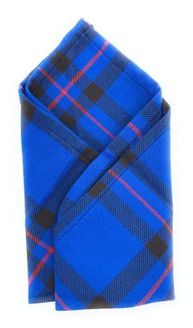 Gents Elliot Modern Tartan Pocket Square