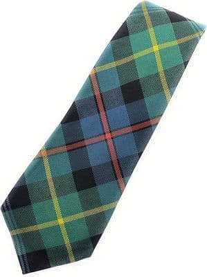 Gents Farquharson Ancient Tartan Tie | Classic Scottish Tartan Neck Tie