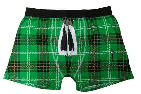Gents Green Tartan Novelty Instakilt Boxer Shorts