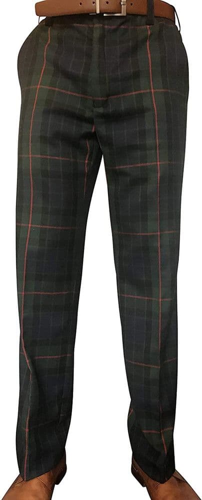 Gents Gunn Modern Tartan Trousers