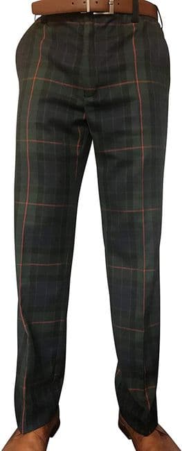 Gents Gunn Modern Tartan Trousers