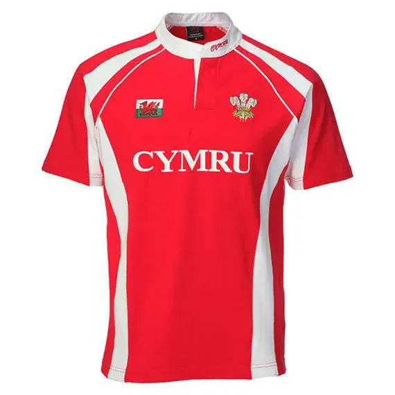 Gents Haka Welsh Rugby Shirt Red