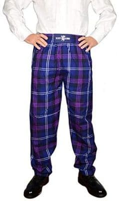 Gents Heritage of Scotland Tartan Casual Trousers
