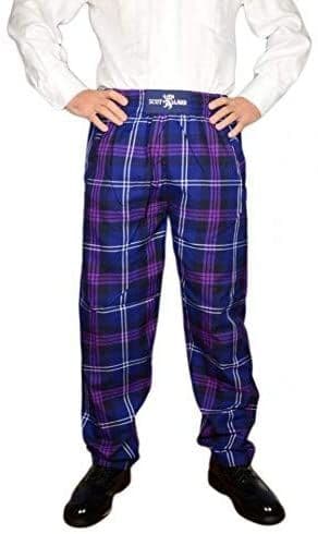 Gents Heritage of Scotland Tartan Casual Trousers