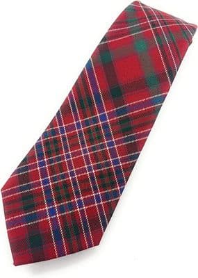 Gents MacAlister Tartan Tie | Classic Scottish Tartan Neck Tie