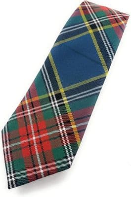 Gents MacBeth Ancient Tartan Tie | Classic Scottish Tartan Neck Tie