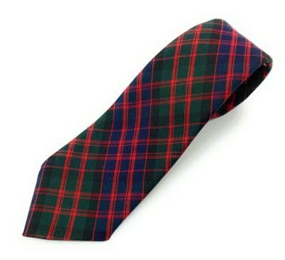 Gents MacDonald Modern Tartan Tie | Classic Scottish Tartan Neck Tie