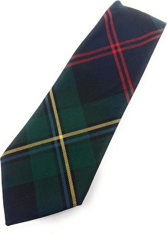 Gents Malcolm Modern Tartan Tie | Scottish Tartan Tie