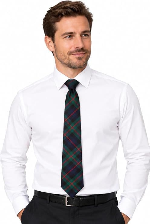 Gents Murray of Atholl Modern Tartan Pure Wool Tie