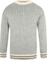 Ecru Nordic Fisherman Pullover | Pure British Wool
