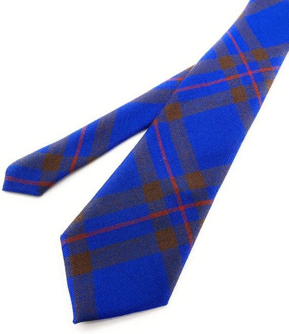 Pure Wool Elliot Tartan Tie | Made in Scotland