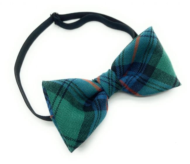 Gents Pure Wool Armstrong Ancient Tartan Bow Tie Made in Scotland