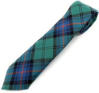 Gents Pure Wool Armstrong Ancient Tartan Tie | Made in Scotland