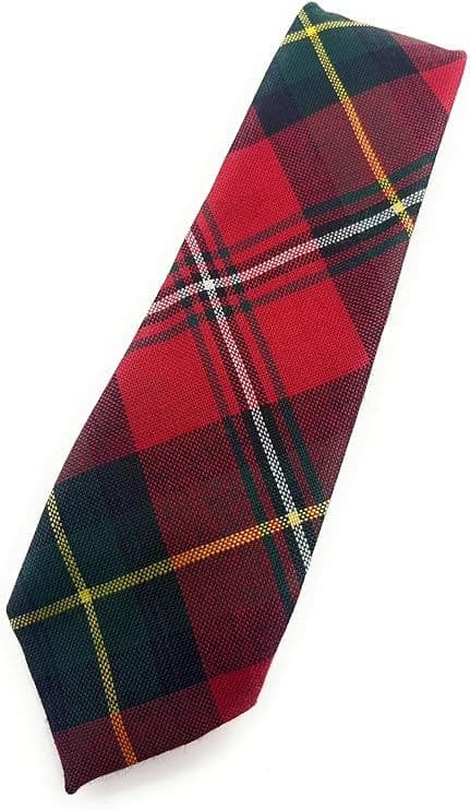 Gents Pure Wool Boyd Tartan Tie - Made In Scotland