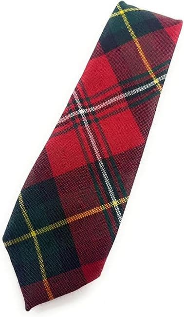 Gents Pure Wool Boyd Tartan Tie - Made In Scotland
