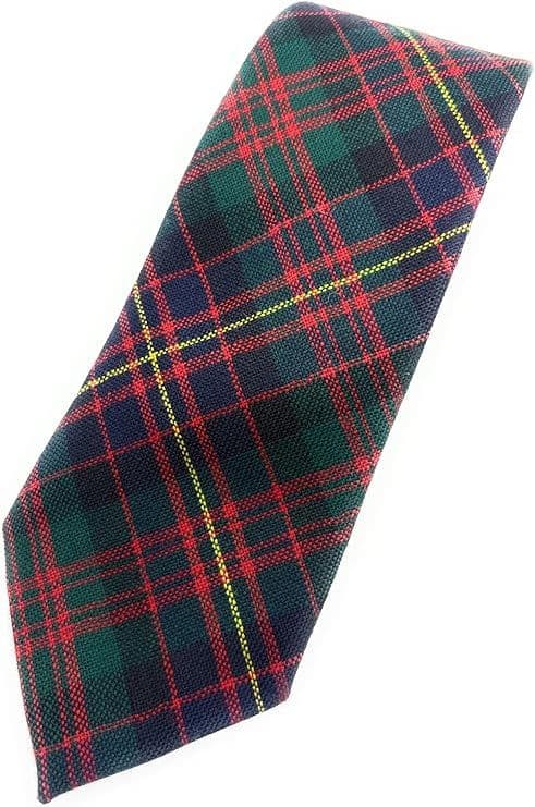 Gents Pure Wool Cameron of Erracht Tartan Tie - Made In Scotland