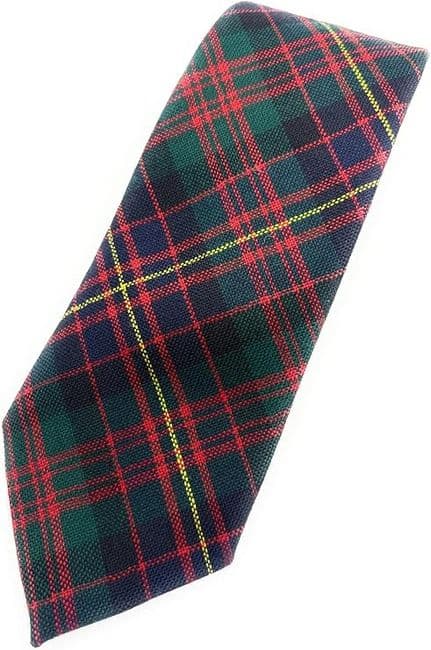 Gents Pure Wool Cameron of Erracht Tartan Tie - Made In Scotland