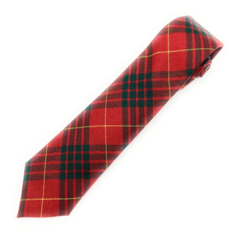 Gents Pure Wool Cameron Tartan Tie Made in Scotland