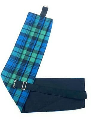 Gents Pure Wool  Campbell Ancient Tartan Cummerbund Made In Scotland