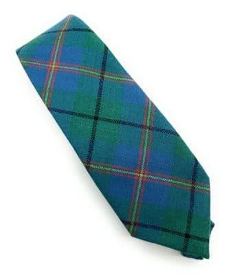 Gents Pure Wool Carmichael Ancient Tartan Tie | Made in Scotland