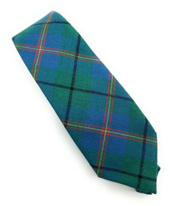 Pure Wool Carmichael Ancient Tartan Tie | Made in Scotland