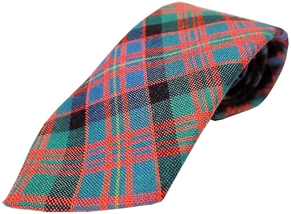 Gents Pure Wool Cochrane Ancient Tartan Tie Made in Scotland
