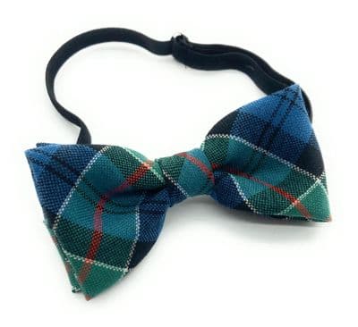 Gents Pure Wool Colquhoun  Ancient Tartan Bow Tie Made in Scotland