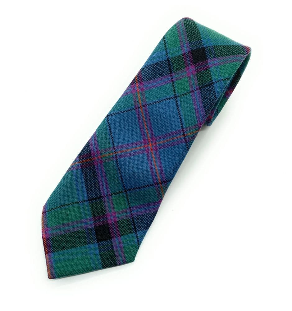Gents Pure Wool Cooper Ancient Tartan Tie Made in Scotland