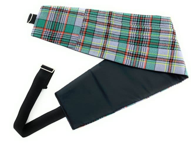 Gents Pure Wool Craig Ancient Tartan Cummerbund Made In Scotland